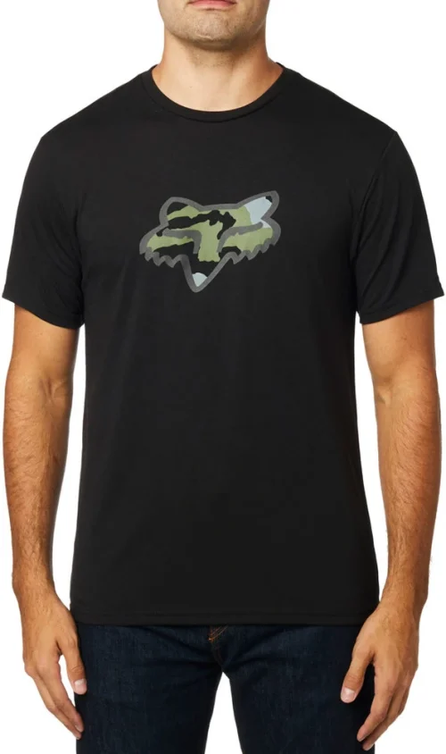 FOX Predator Tech T-Shirt Schwarz Camo