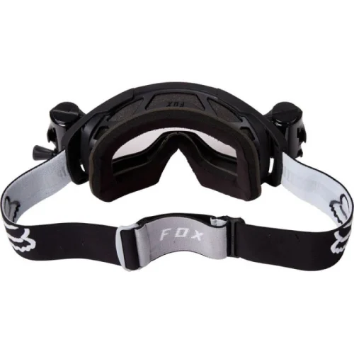 FOX Crossbrille Airspace Stray Roll Off Goggle Schwarz