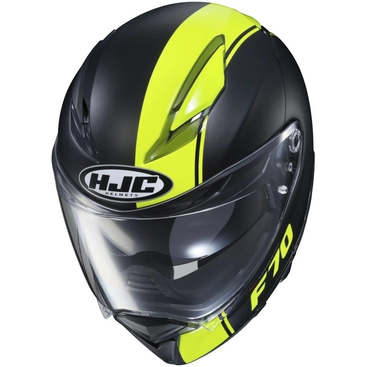 HJC F70 Mago Integralhelm Schwarz/Gelb