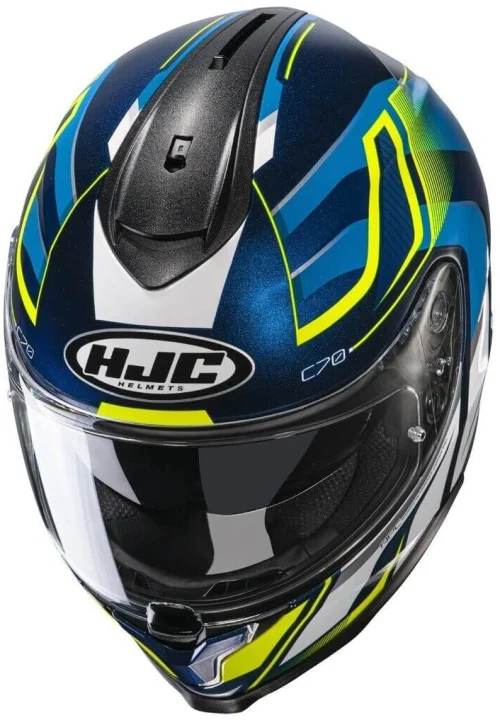 HJC C70 Lantic Integralhelm Blau/Gelb