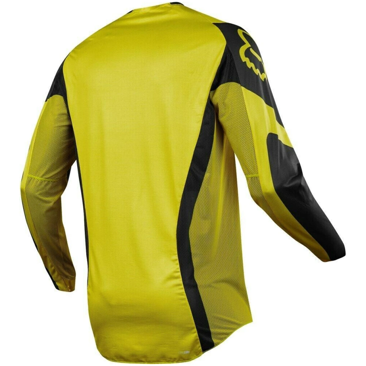 FOX Flexair Preest Jersey Schwarz/Gelb