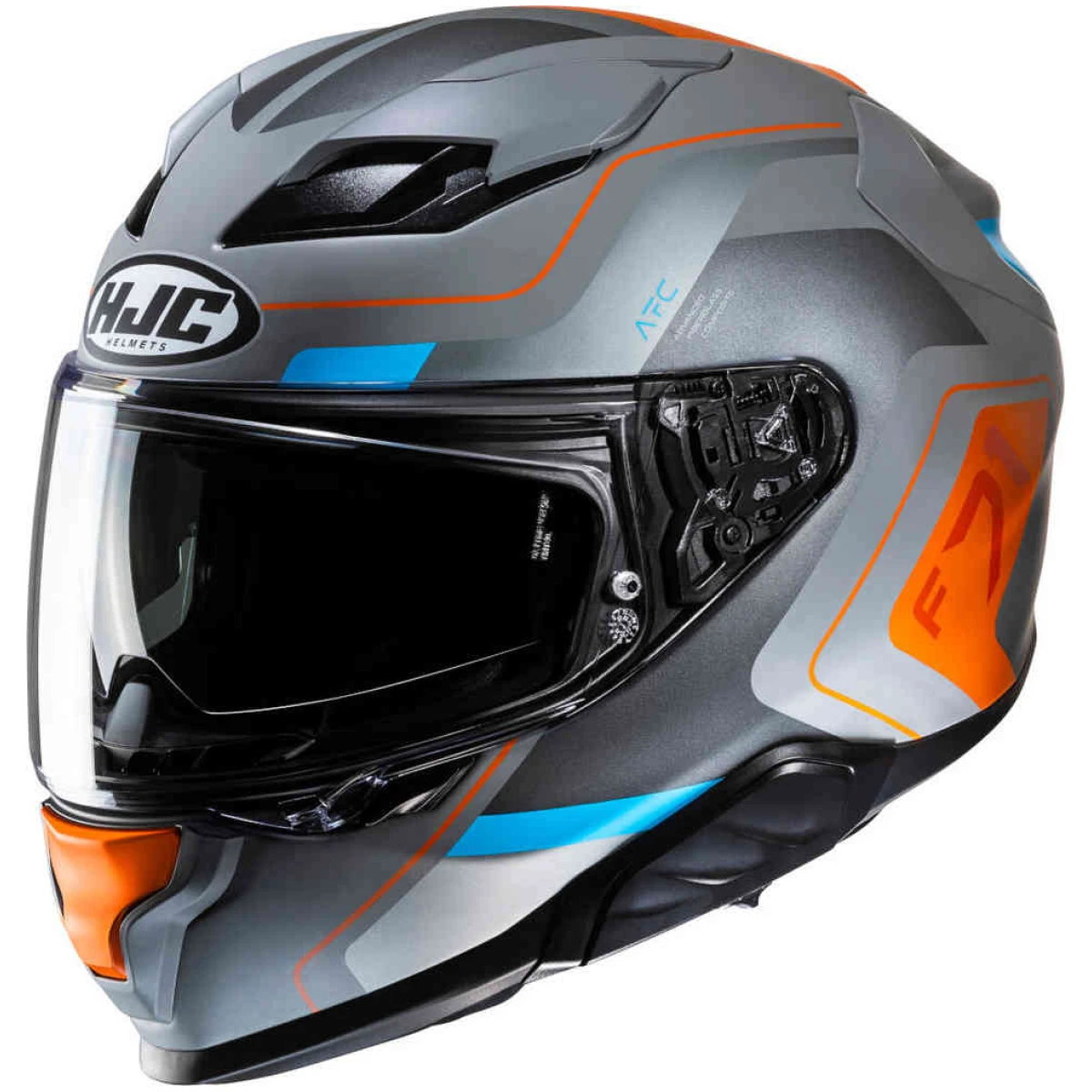 HJC F71 Arcan grau orange