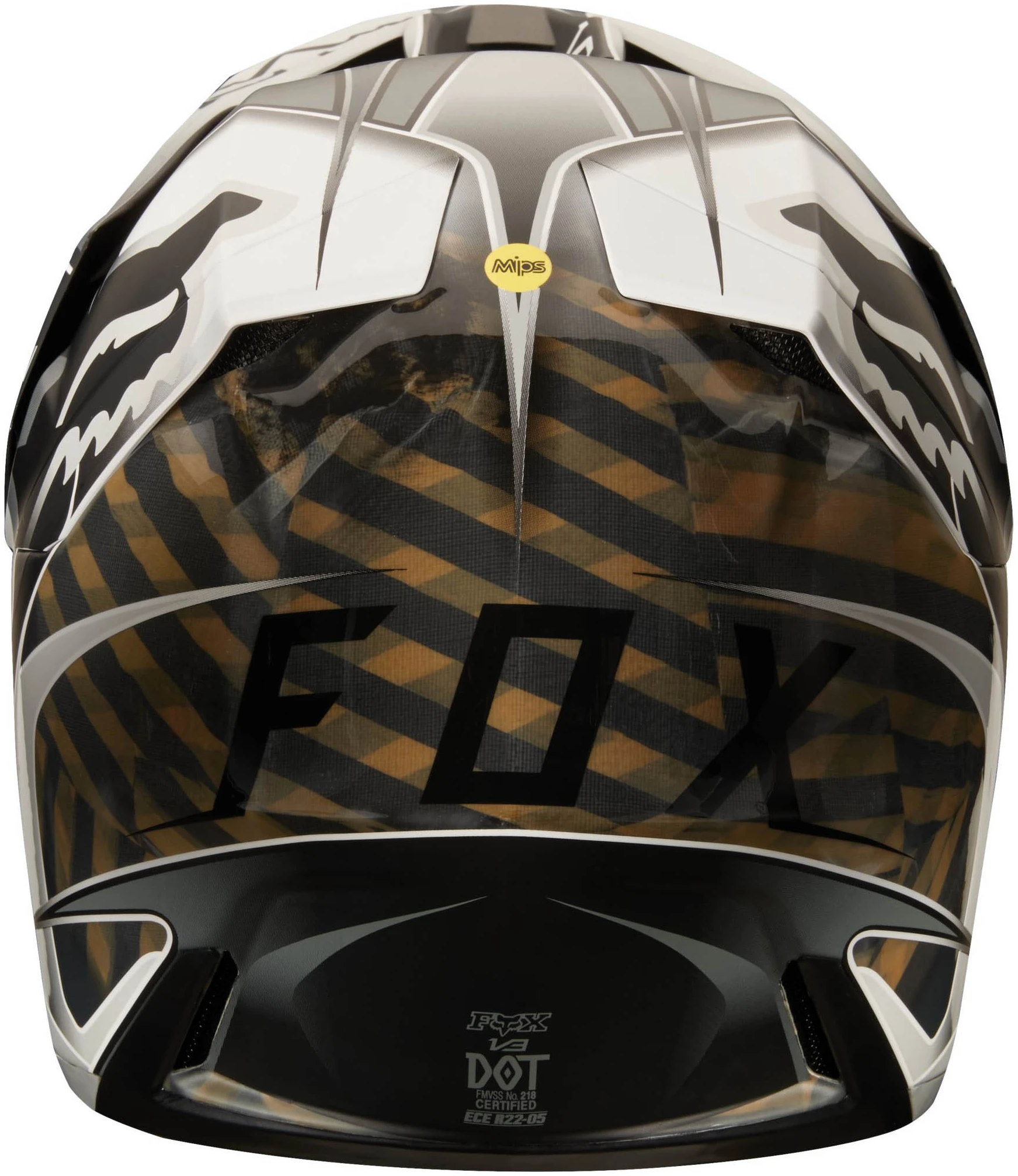 FOX V3 Kustm grau