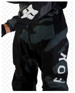 Fox 180 BNKR Crosshose Black Camo