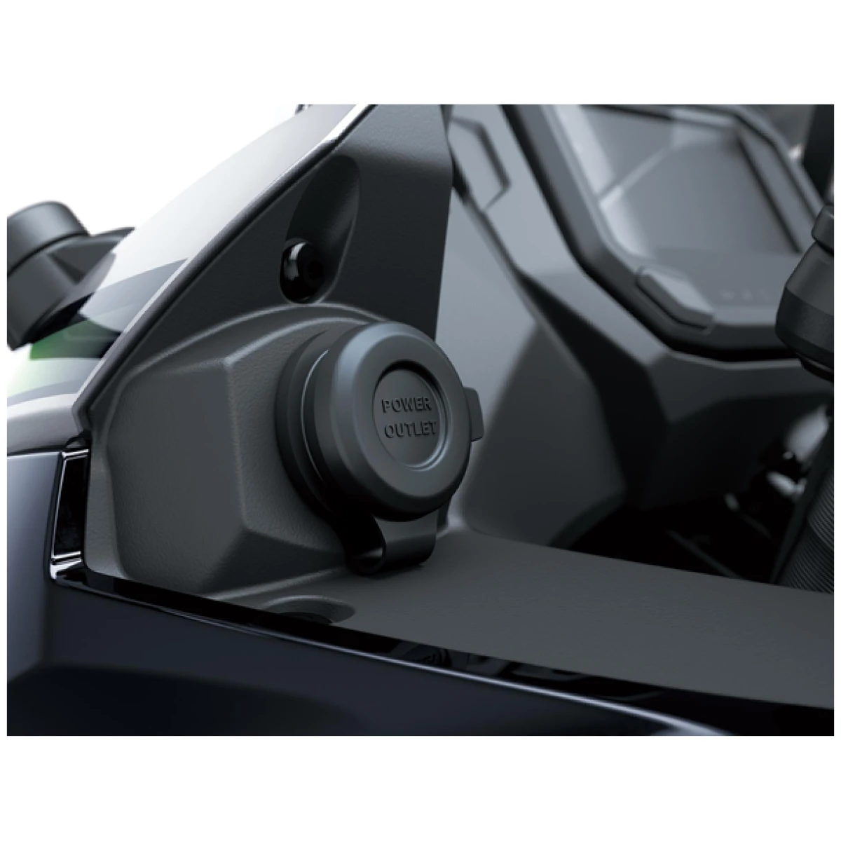 kawasaki 12v steckdose
