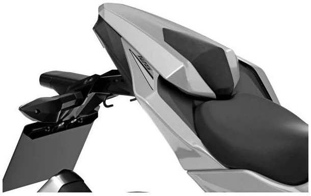 Kawasaki Soziussitzabdeckung Pearl Storm Gray Ninja 125/ Z 125