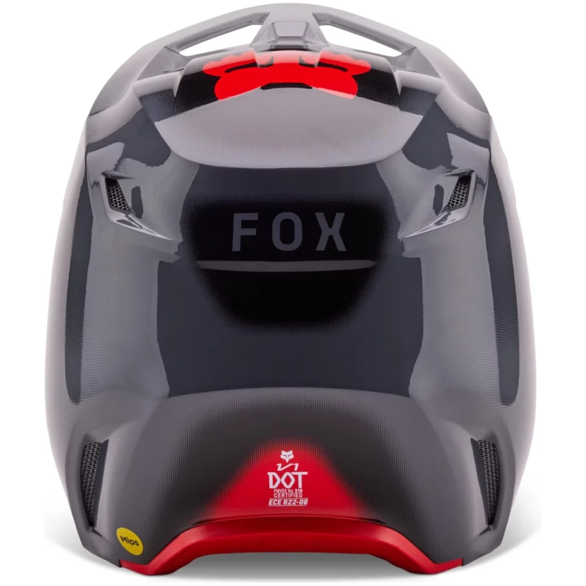 Fox Interfere V1 Grau rot