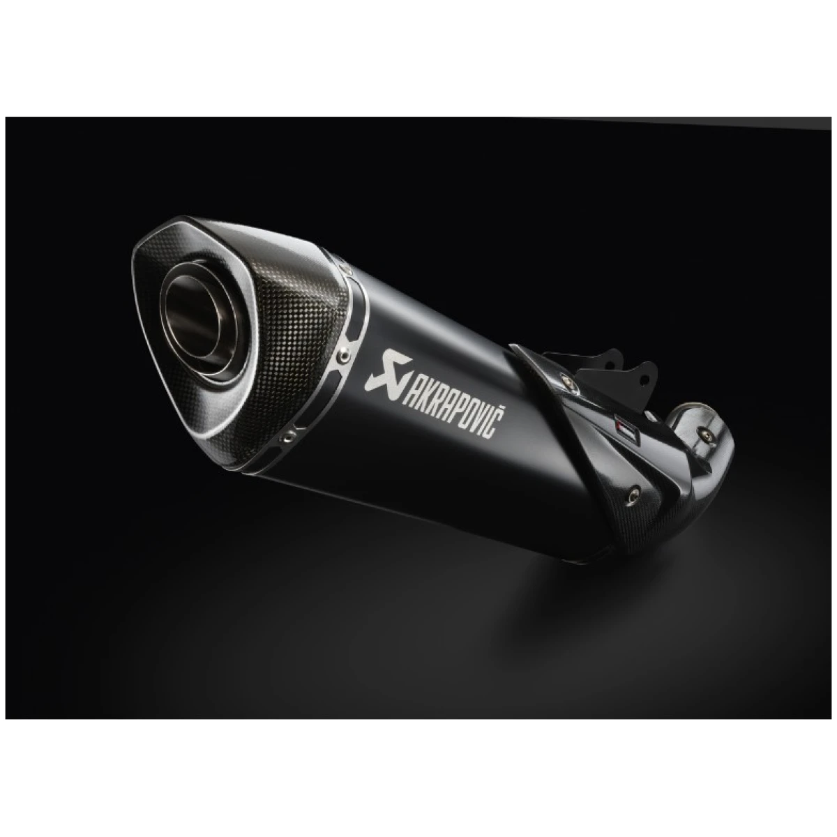 Akrapovic Slip-on Line Enddämpfer Schwarz