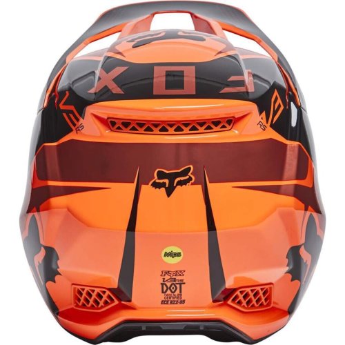 FOX V3 RS Mirer Crosshelm Orange