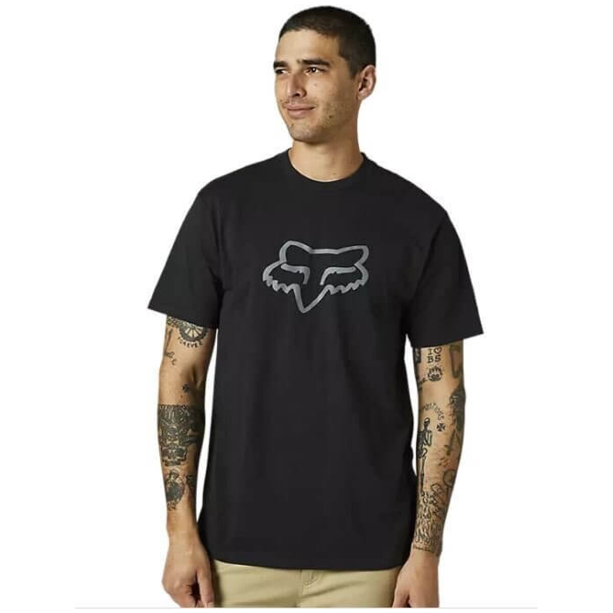 FOX Legacy Head Tee T-Shirt Schwarz