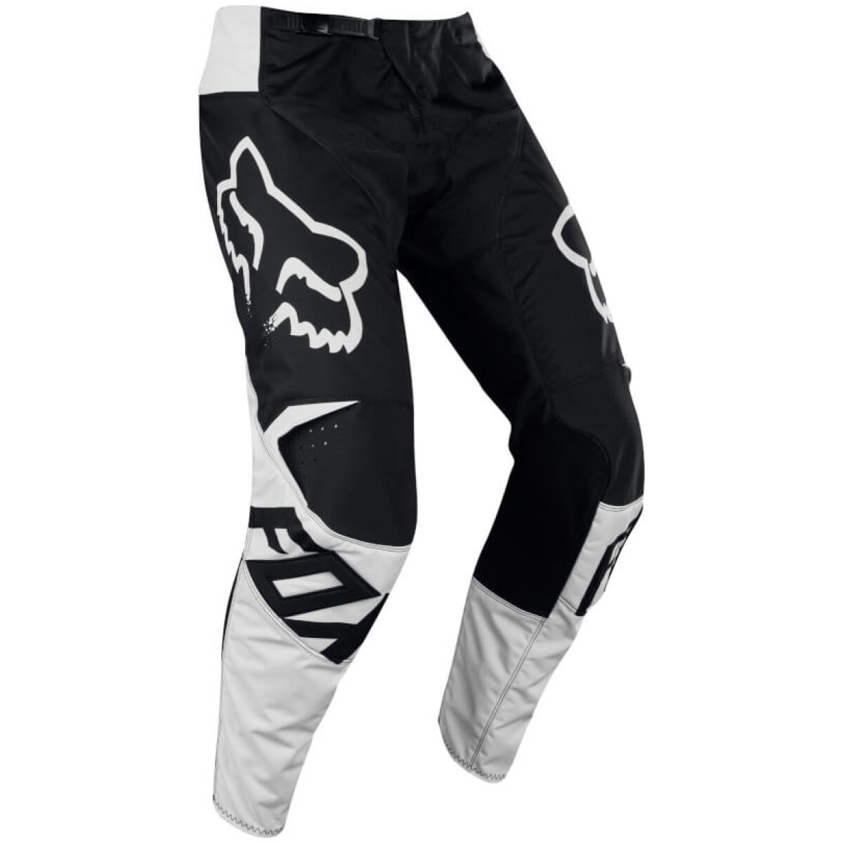 FOX 180 Race Pants Crosshose Schwarz/Weiß